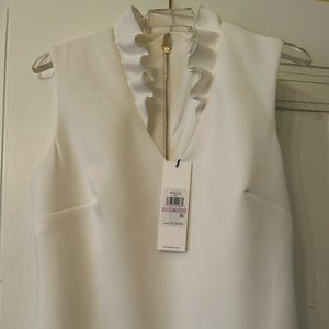 White Fitted Summer Dress